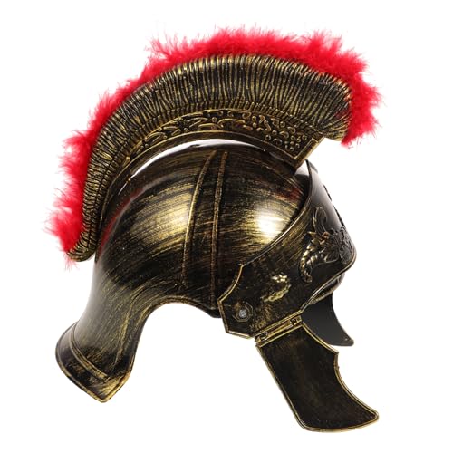 WOFASHPURET Antiker römischer Kriegerhut Gladiator-Hut-Kostüm Soldatenkostüm für Herren Kostüme Ritter the hallow halloween mitgebsel römisches Kostüm Römerhelm für Erwachsene Plastik Golden WOFASHPURET Antiker römischer Kriegerhut Gladiator-Hut-Kostüm Soldatenkostüm für Herren Kostüme Ritter the hallow halloween mitgebsel römisches Kostüm Römerhelm für Erwachsene Plastik Golden von WOFASHPURET