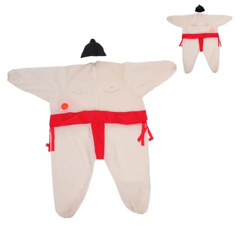 WOFASHPURET Aufblasbarer Sumoringer Anzug für Erwachsene Lustiges Leichtes Kostüm mit Einzigartigem Design für Halloween Karneval Bühnenauftritte und Partys für Männer und Frauen von WOFASHPURET