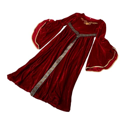 WOFASHPURET Ballkleid Kleider Mädchen Langarmkleid Mädchenkleid Langarm Mittelalterkleid Mittelalterkostüm Satin WOFASHPURET Ballkleid Kleider Mädchen Langarmkleid Mädchenkleid Langarm Mittelalterkleid Mittelalterkostüm Satin von WOFASHPURET