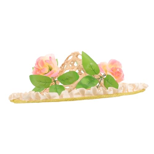WOFASHPURET Bambus Woven Sombrero Hut für Erwachsene Bunter Partyhut für Tanzaufführungen Mexikanische Leichter Atmungsaktiver Hut mit Krempe mit Pinken für Kostümpartys Festliche Anlässe WOFASHPURET Bambus Woven Sombrero Hut für Erwachsene Bunter Partyhut für Tanzaufführungen Mexikanische Leichter Atmungsaktiver Hut mit Krempe mit Pinken für Kostümpartys Festliche Anlässe von WOFASHPURET