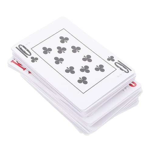WOFASHPURET Braille Spielkarten für Sehbehinderte mit Taktiler Beschriftung Große Jumbo Karten Vielseitig für Verschiedene Kartenspiele Tragbar und Unterstützend als Hilfsmittel für und WOFASHPURET Braille Spielkarten für Sehbehinderte mit Taktiler Beschriftung Große Jumbo Karten Vielseitig für Verschiedene Kartenspiele Tragbar und Unterstützend als Hilfsmittel für und von WOFASHPURET