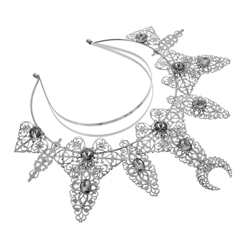 WOFASHPURET DIY Party Haarreif mit Metallkrone Strassbesetztes Stirnband als Dekorativer Haarschmuck für Besondere Anlässe Vielseitig für Hochzeit Karneval Tanz und Foto requisiten Geeignet WOFASHPURET DIY Party Haarreif mit Metallkrone Strassbesetztes Stirnband als Dekorativer Haarschmuck für Besondere Anlässe Vielseitig für Hochzeit Karneval Tanz und Foto requisiten Geeignet von WOFASHPURET