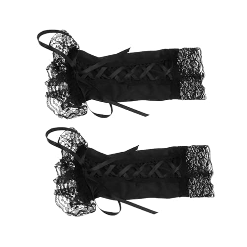 WOFASHPURET Ärmelbezüge Aus Spitze für Mädchen Kleiddekor Kleiddekor Accessoire Ärmelbezüge für Frauen WOFASHPURET Ärmelbezüge Aus Spitze für Mädchen Kleiddekor Kleiddekor Accessoire Ärmelbezüge für Frauen von WOFASHPURET