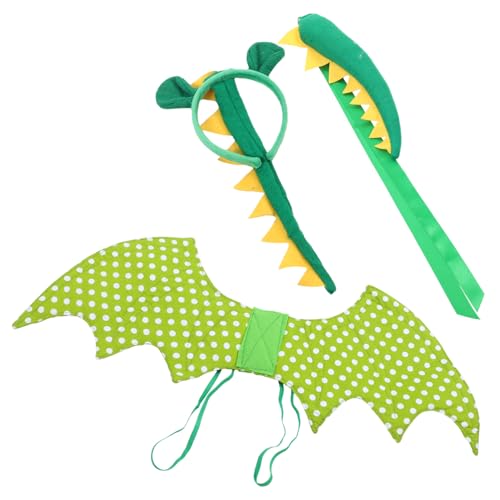 WOFASHPURET Dinosaurier Kostüm Set für Mädchen mit Flügel und Haarreifen Niedliche Verkleidung für Fasching Halloween Geburtstagsfeier und Cosplay Gelb Teilig WOFASHPURET Dinosaurier Kostüm Set für Mädchen mit Flügel und Haarreifen Niedliche Verkleidung für Fasching Halloween Geburtstagsfeier und Cosplay Gelb Teilig von WOFASHPURET