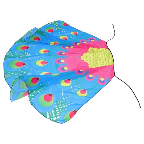 WOFASHPURET Einzigartiger Pfauenkostüm Umhang Für Damen Leichter Umhang Aus Chiffonstoff Vielseitiger Strandumhang Für Partys Und Festivals Pfauenumhang WOFASHPURET Einzigartiger Pfauenkostüm Umhang Für Damen Leichter Umhang Aus Chiffonstoff Vielseitiger Strandumhang Für Partys Und Festivals Pfauenumhang von WOFASHPURET