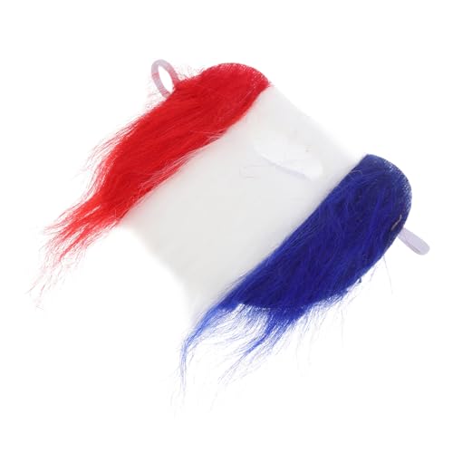 WOFASHPURET Falscher Schnurrbart für die Weihnachtsfeier Weihnachtsbart Party gefälschter Bart Langer falscher Bart falsches schwarz Kostüm Bart-Requisite Cosplay-Karnevalsbart chemische Faser WOFASHPURET Falscher Schnurrbart für die Weihnachtsfeier Weihnachtsbart Party gefälschter Bart Langer falscher Bart falsches schwarz Kostüm Bart-Requisite Cosplay-Karnevalsbart chemische Faser von WOFASHPURET