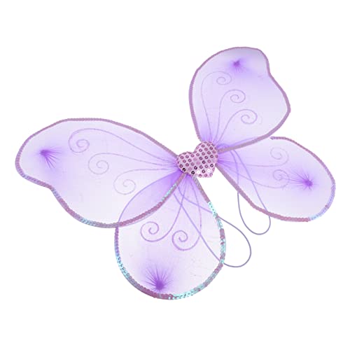 WOFASHPURET Feenflügel Kostüm Flügel Fee Prinzessin Schmetterlingsflügel Kostüme Schmetterlingskostüm Für Mädchen Schmetterlingskostüm Mädchen Lavender Stoff WOFASHPURET Feenflügel Kostüm Flügel Fee Prinzessin Schmetterlingsflügel Kostüme Schmetterlingskostüm Für Mädchen Schmetterlingskostüm Mädchen Lavender Stoff von WOFASHPURET