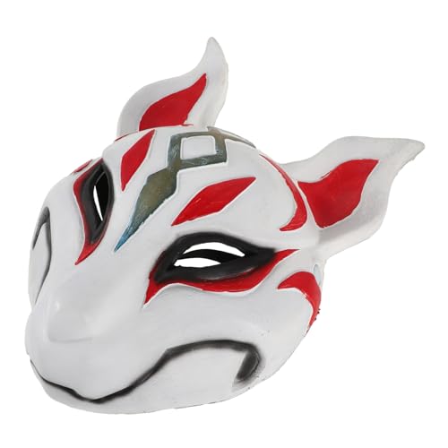 WOFASHPURET Fox Maske für Halloween Cosplay Maskenbälle Leichte Bequeme Tiermaske für Bühnenaufführungen Partys Festivals Feierlichkeiten von WOFASHPURET