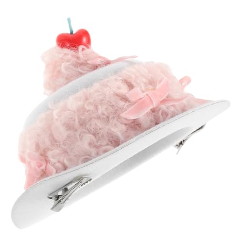 WOFASHPURET Geburtstags Hut Haarclip mit Kirsch Kuchen Design Vielseitige Haarspange für Fotorequisit und Festliches Accessoire für Feiern und Partys Wiederverwendbar und Langlebig WOFASHPURET Geburtstags Hut Haarclip mit Kirsch Kuchen Design Vielseitige Haarspange für Fotorequisit und Festliches Accessoire für Feiern und Partys Wiederverwendbar und Langlebig von WOFASHPURET
