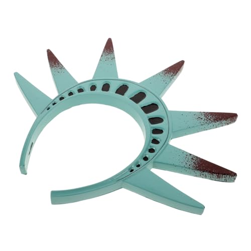 WOFASHPURET Göttin-Stirnband Unabhängigkeitstag-Stirnband Lady Liberty Stirnband freiheitsstatue kopfschmuck Statue of Liberty Kopfband York-Stirnband Stirnband mit Freiheitsstatuen-Design Pu WOFASHPURET Göttin-Stirnband Unabhängigkeitstag-Stirnband Lady Liberty Stirnband freiheitsstatue kopfschmuck Statue of Liberty Kopfband York-Stirnband Stirnband mit Freiheitsstatuen-Design Pu von WOFASHPURET