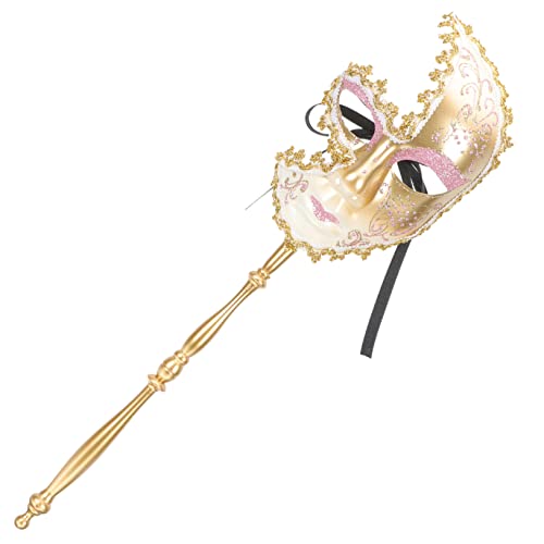 WOFASHPURET Masquerade Party Halbgesichtsmaske Für Venezianische Karnevalsmaske Für Kostümpartys Und Feiern Für Halloween Und Cosplay Events von WOFASHPURET
