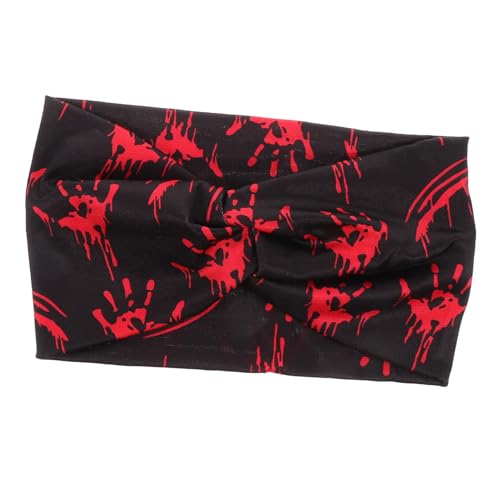 WOFASHPURET Halloween Blood Knot Haarband für Damen Elastisches Stirnband mit Blutigen für Halloween Kostümpartys und Festliche Anlässe Trendiges Europäisches Design Langlebiges Material WOFASHPURET Halloween Blood Knot Haarband für Damen Elastisches Stirnband mit Blutigen für Halloween Kostümpartys und Festliche Anlässe Trendiges Europäisches Design Langlebiges Material von WOFASHPURET