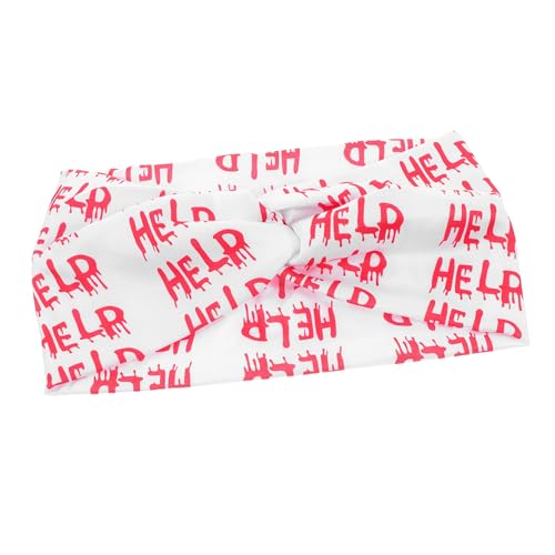 WOFASHPURET Halloween Haarband mit Blutigen Prints Elastisches Kopfband für Damen und Festliches Haaraccessoire für Halloween Feiern und Kostümpartys Modisches und Bequemes Design mit WOFASHPURET Halloween Haarband mit Blutigen Prints Elastisches Kopfband für Damen und Festliches Haaraccessoire für Halloween Feiern und Kostümpartys Modisches und Bequemes Design mit von WOFASHPURET
