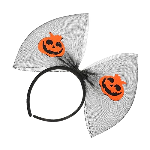 WOFASHPURET Halloween Haardekoration Mesh Stirnband Mit Schleife Perfekter Kopfschmuck Für Halloween Partys Cosplay Und Festliche Anlässe Dekoratives Accessoire Für Gruselfans WOFASHPURET Halloween Haardekoration Mesh Stirnband Mit Schleife Perfekter Kopfschmuck Für Halloween Partys Cosplay Und Festliche Anlässe Dekoratives Accessoire Für Gruselfans von WOFASHPURET