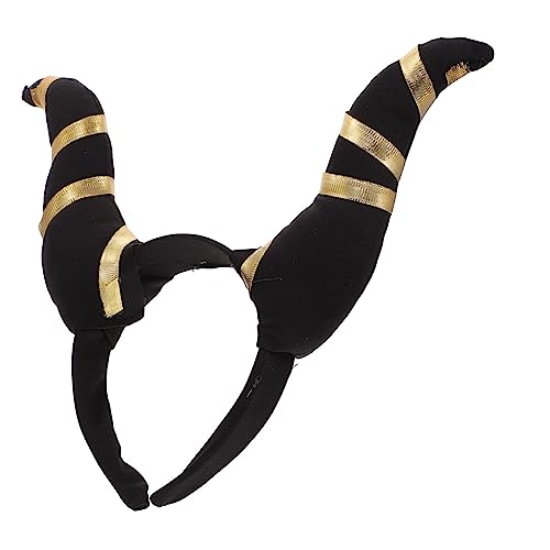 WOFASHPURET Halloween Horn Haarreif Teufelshörner Kopfschmuck Für Halloween Kostümparty Vielseitiges Cosplay Accessoire Leicht Und Bequem Für Fotoshootings von WOFASHPURET