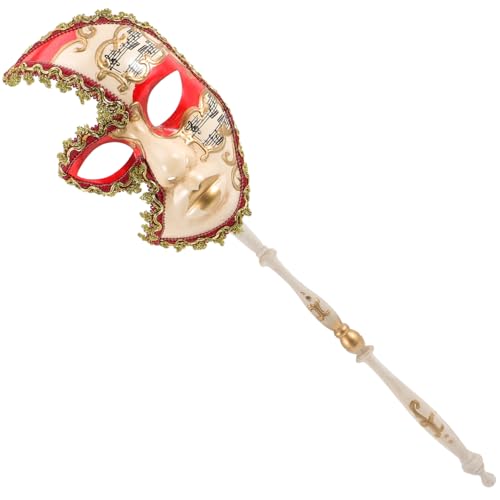 WOFASHPURET Handheld Maske Für Karneval Lustige Partymaske Retro Design Maskenball Cosplay Als Für Freunde Familie WOFASHPURET Handheld Maske Für Karneval Lustige Partymaske Retro Design Maskenball Cosplay Als Für Freunde Familie von WOFASHPURET