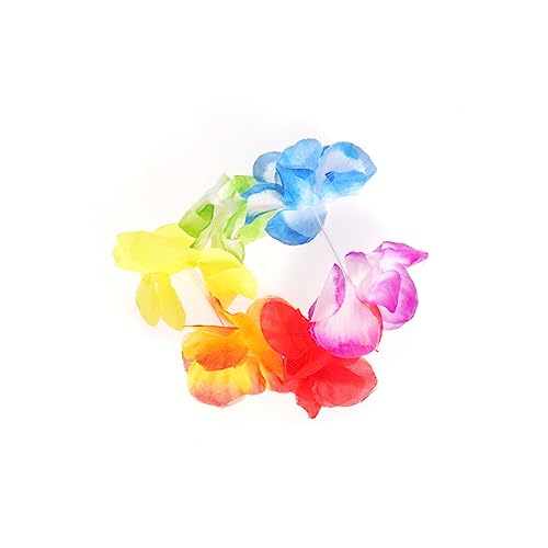 WOFASHPURET Hawaiianisches Grasrock Set Mit Blumenkranz Armbändern Kopfband Und Halskette Perfekt Für Luau Partys Und Tropische Sommerfeiern WOFASHPURET Hawaiianisches Grasrock Set Mit Blumenkranz Armbändern Kopfband Und Halskette Perfekt Für Luau Partys Und Tropische Sommerfeiern von WOFASHPURET