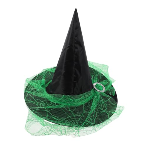 WOFASHPURET Hexenhut Für Damen: Haar-accessoire Für Halloween-hexenkostüme Für Partydekorationen Und Cosplay – Maskeraden-zipfelhut WOFASHPURET Hexenhut Für Damen: Haar-accessoire Für Halloween-hexenkostüme Für Partydekorationen Und Cosplay – Maskeraden-zipfelhut von WOFASHPURET