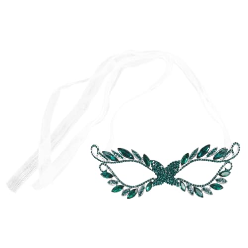 WOFASHPURET Hochzeitsmaskenkopfschmuck Partymaske Maskerade-Fantasie Maskerade-Augenmasken Brautduschendekorationen Rosa Ball Maskerademaske Maskerade Masken Masse Metall Green WOFASHPURET Hochzeitsmaskenkopfschmuck Partymaske Maskerade-Fantasie Maskerade-Augenmasken Brautduschendekorationen Rosa Ball Maskerademaske Maskerade Masken Masse Metall Green von WOFASHPURET