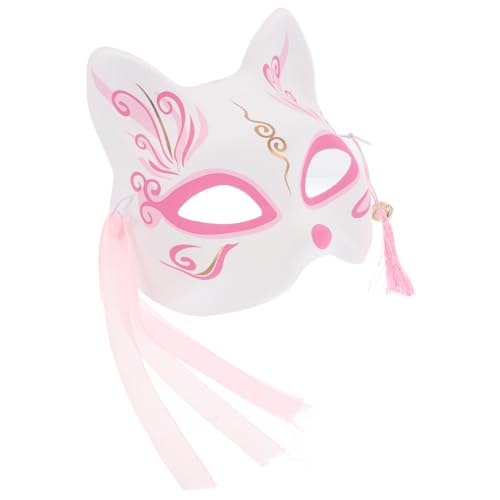 WOFASHPURET Authentische Japanische Halbmaske für Cosplay Halloween Tiermasken Karnevalsmasken Halbmasken- WOFASHPURET Authentische Japanische Halbmaske für Cosplay Halloween Tiermasken Karnevalsmasken Halbmasken- von WOFASHPURET