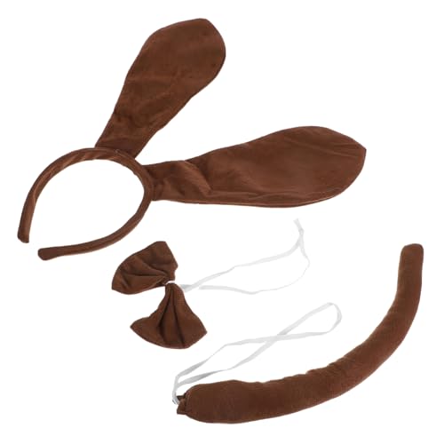 WOFASHPURET Kids Tierkostüm-set Mit Haarreifen Fliege Und Einfach Anzulegen Für Rollenspiele Und Partys Süßes Design Für Jungen Und Mädchen WOFASHPURET Kids Tierkostüm-set Mit Haarreifen Fliege Und Einfach Anzulegen Für Rollenspiele Und Partys Süßes Design Für Jungen Und Mädchen von WOFASHPURET