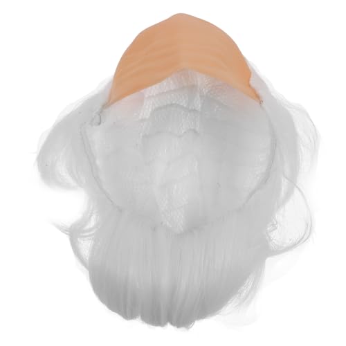 WOFASHPURET Realistische Kappe für Männer Glatzenperücke Kappe Seiten Glatzenkappe für Alten Mann für Halloween Weiße Glatzenperücke Herrenperücke Herren-scherzperücken WOFASHPURET Realistische Kappe für Männer Glatzenperücke Kappe Seiten Glatzenkappe für Alten Mann für Halloween Weiße Glatzenperücke Herrenperücke Herren-scherzperücken von WOFASHPURET
