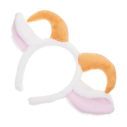 WOFASHPURET Kuscheliges Stirnband mit Hörnern Plüsch Haarreif für Erwachsene Kostüm Accessoires für Weihnachten Cosplay und Party Dekorationen von WOFASHPURET