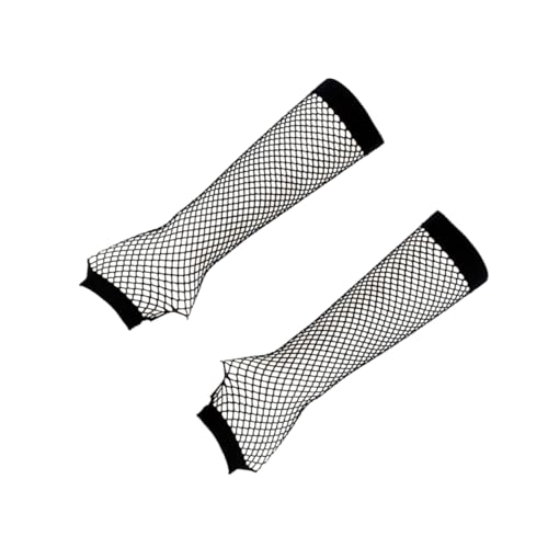WOFASHPURET Langer Handschuh Netzhandschuhe Am Handgelenk Lange Mesh-handschuhe Lange Netzhandschuhe Black WOFASHPURET Langer Handschuh Netzhandschuhe Am Handgelenk Lange Mesh-handschuhe Lange Netzhandschuhe Black von WOFASHPURET