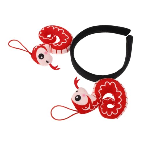 WOFASHPURET Lustiges Schlangen Haarband für Leichtes Schlangen Accessoire Cartoon Neujahrs Stirnband für Verschiedene Anlässe WOFASHPURET Lustiges Schlangen Haarband für Leichtes Schlangen Accessoire Cartoon Neujahrs Stirnband für Verschiedene Anlässe von WOFASHPURET