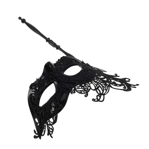 WOFASHPURET Maske für Handgefertigte Maske mit Stab für Kostümpartys Maskenbälle und Abendveranstaltungen Vielseitig Einsetzbar für Damen und Herren WOFASHPURET Maske für Handgefertigte Maske mit Stab für Kostümpartys Maskenbälle und Abendveranstaltungen Vielseitig Einsetzbar für Damen und Herren von WOFASHPURET