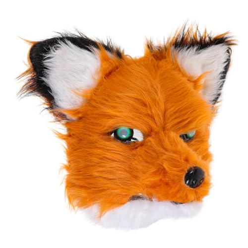 WOFASHPURET Maskerade Masken Halloween-Fuchs Halloween-Maske Fuchskostüm Tierkostüm für Erwachsene Wolf Kostümmaske für Pelz pelzige Maske Maskerademaske Partymaske klebriges WOFASHPURET Maskerade Masken Halloween-Fuchs Halloween-Maske Fuchskostüm Tierkostüm für Erwachsene Wolf Kostümmaske für Pelz pelzige Maske Maskerademaske Partymaske klebriges von WOFASHPURET