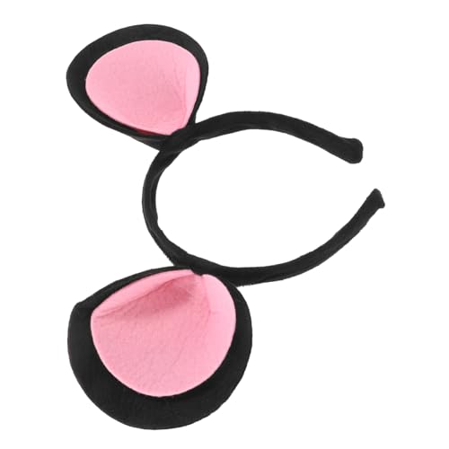 WOFASHPURET Mausohren Haarband Cosplay Kopfschmuck aus Weichem Filz Verstellbar und Elastisch für Partys Bühnenaufführungen und Kostüm Events Leicht und Komfortabel für Erwachsene WOFASHPURET Mausohren Haarband Cosplay Kopfschmuck aus Weichem Filz Verstellbar und Elastisch für Partys Bühnenaufführungen und Kostüm Events Leicht und Komfortabel für Erwachsene von WOFASHPURET