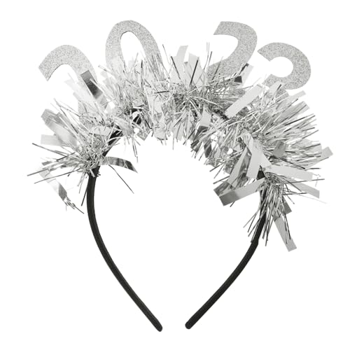 WOFASHPURET Neujahrshaarreif Mit Glitzer Festliches Haarzubehör Für Partys Und Feiern Für Neujahrslook Und Besondere Anlässe von WOFASHPURET