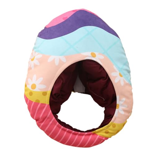WOFASHPURET Osterhut mit Cartoon Ei Design Lustige Kopfbedeckung für Erwachsene Perfektes Kostümzubehör für Osterfeiern Fotorequisiten und Cosplay von WOFASHPURET