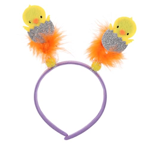 WOFASHPURET Ostern Stirnband Ostern Haarband Accessoires Für Den Ostertag Osterei-bopper Ostern Kopfhörer Cartoon-tierkopfschmuck Küken Haarschmuck Küken-haarreifen Osterhaarband Plastik WOFASHPURET Ostern Stirnband Ostern Haarband Accessoires Für Den Ostertag Osterei-bopper Ostern Kopfhörer Cartoon-tierkopfschmuck Küken Haarschmuck Küken-haarreifen Osterhaarband Plastik von WOFASHPURET
