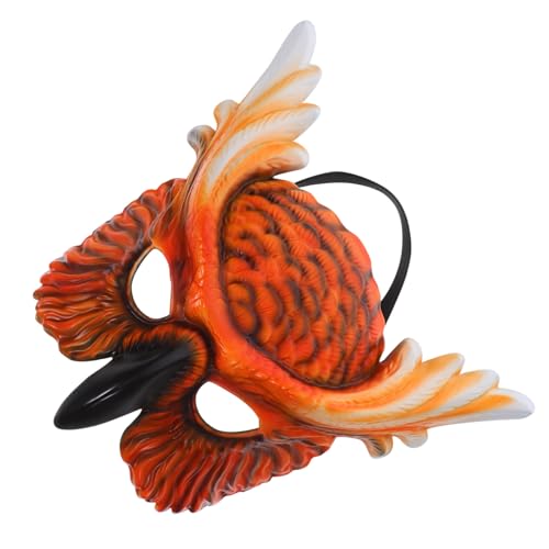 WOFASHPURET Owl Mask Halbgesichts Tier Maske für Halloween Karneval Cosplay Party Damen Herren Vogel Masquerade Maske Vielseitig für Kostümveranstaltungen WOFASHPURET Owl Mask Halbgesichts Tier Maske für Halloween Karneval Cosplay Party Damen Herren Vogel Masquerade Maske Vielseitig für Kostümveranstaltungen von WOFASHPURET