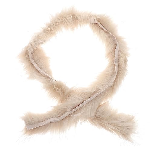 WOFASHPURET Halloween Kostüme Erwachsene Frauen Plüsch Boa Faux 8-10cm Für Maskerade Karneval Hochzeit Kleid von WOFASHPURET