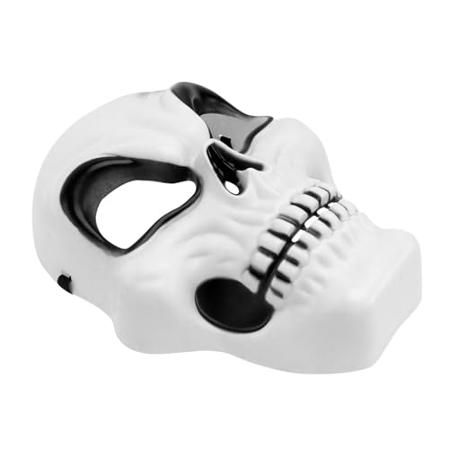 WOFASHPURET Schädel Maske Für Halloween Horror Skelett Maske Für Erwachsene Cosplay Und Kostümparty Und Vollkopf Maske Für Gruselige Dekoration WOFASHPURET Schädel Maske Für Halloween Horror Skelett Maske Für Erwachsene Cosplay Und Kostümparty Und Vollkopf Maske Für Gruselige Dekoration von WOFASHPURET