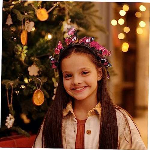 WOFASHPURET Schmetterlings Stirnband Weihnachtsdeko Leicht und Bequem Teilig Verstellbar Festlich für Erwachsene Foto und Bühnenrequisit bei Party und Kostüm WOFASHPURET Schmetterlings Stirnband Weihnachtsdeko Leicht und Bequem Teilig Verstellbar Festlich für Erwachsene Foto und Bühnenrequisit bei Party und Kostüm von WOFASHPURET