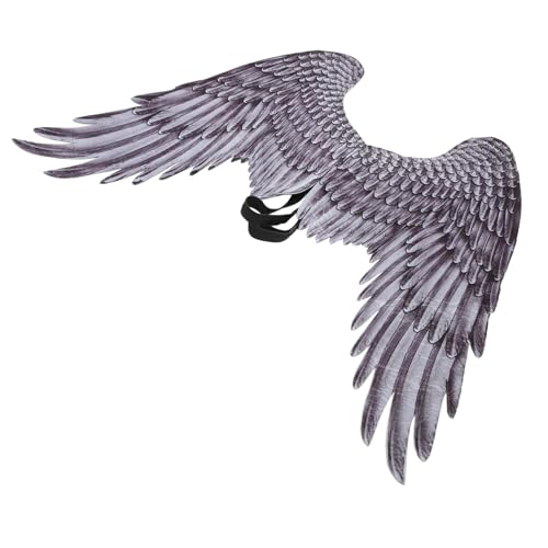 WOFASHPURET Schwarze Engelsflügel Kostümprop für Bühnenauftritte Leichtes Bequemes Halloween Karneval Accessoire für Erwachsene Cosplay Party Verkleidung WOFASHPURET Schwarze Engelsflügel Kostümprop für Bühnenauftritte Leichtes Bequemes Halloween Karneval Accessoire für Erwachsene Cosplay Party Verkleidung von WOFASHPURET