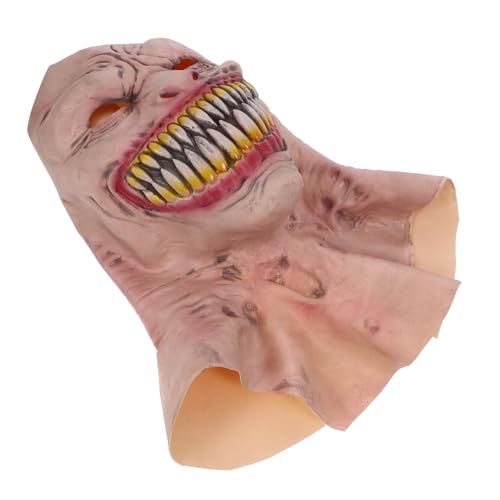 WOFASHPURET Teuflische Halloween Gruselige Gesichtsmaske für Halloween Cosplay und Maskerade für Schaurige Partys Realistische Details und Beweglicher von WOFASHPURET