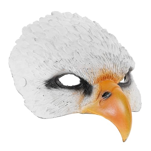 WOFASHPURET Half Mask Pu- Für Halloween Und Cosplay Verstellbare Tiermaske Für Erwachsene Und Jugendliche Für Kostümpartys Und Festivals von WOFASHPURET