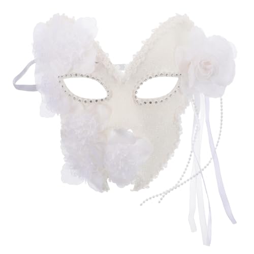 WOFASHPURET Venezianische Vollgesichtsmaske Damen Herren Masquerade Ball Maske mit Feiner Verzierung für Halloween Mardi Gras Karneval Party Zubehör Elegant und Komfortabel WOFASHPURET Venezianische Vollgesichtsmaske Damen Herren Masquerade Ball Maske mit Feiner Verzierung für Halloween Mardi Gras Karneval Party Zubehör Elegant und Komfortabel von WOFASHPURET