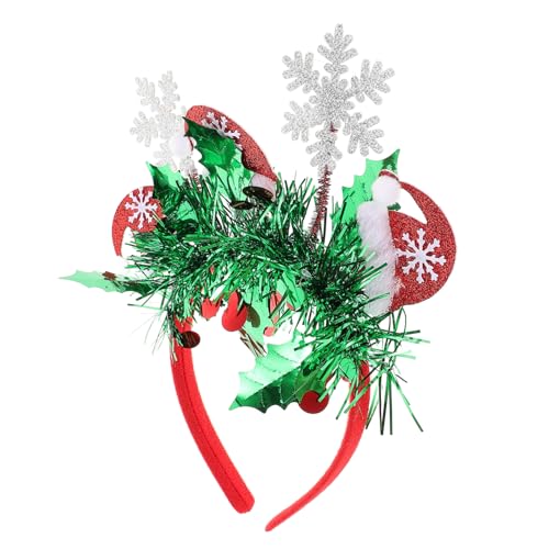 WOFASHPURET Weihnachtlicher Haarreif für Glitzernde Kopfbedeckung für Weihnachtsfeiern und Neujahrs Events Leicht und Bequem Farbige Streifen für Festlichen Look WOFASHPURET Weihnachtlicher Haarreif für Glitzernde Kopfbedeckung für Weihnachtsfeiern und Neujahrs Events Leicht und Bequem Farbige Streifen für Festlichen Look von WOFASHPURET