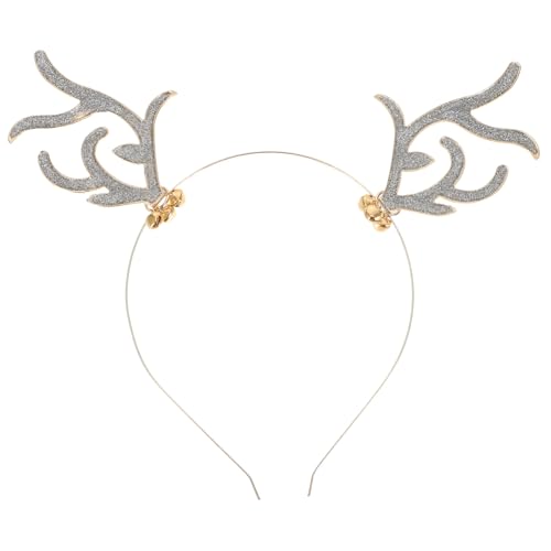 WOFASHPURET Weihnachtliches Rentier Geweih Haarband mit Bunten Glocken Leichtes Verstellbares Haaraccessoire für Erwachsene Festlicher Kopfschmuck für Party Karneval und Kostümveranstaltungen WOFASHPURET Weihnachtliches Rentier Geweih Haarband mit Bunten Glocken Leichtes Verstellbares Haaraccessoire für Erwachsene Festlicher Kopfschmuck für Party Karneval und Kostümveranstaltungen von WOFASHPURET