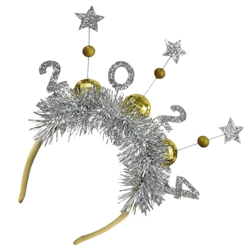 WOFASHPURET Year Party Haarreif Silvester Haarschmuck Festlich Leichtes Stirnband Partyhut Zubehör für Frauen und WOFASHPURET Year Party Haarreif Silvester Haarschmuck Festlich Leichtes Stirnband Partyhut Zubehör für Frauen und von WOFASHPURET