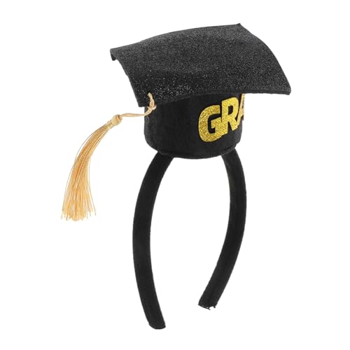 WOFASHPURET Zubehör Für Die Abschlussfeier Absolventenkappe Stirnband Zubehör Für Abschlussveranstaltungen Abschluss Stirnband Gastgeschenke Für Abschlussfeiern Kopfschmuck Für Die von WOFASHPURET