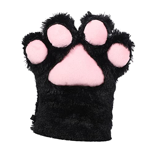 WOFASHPURET Pelzhandschuhe Kinder Schwarz Weich Warm Cosplay Handschuh Kind Handschuh Mode Accessoire WOFASHPURET Pelzhandschuhe Kinder Schwarz Weich Warm Cosplay Handschuh Kind Handschuh Mode Accessoire von WOFASHPURET