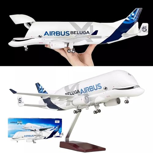 WOGYOZKA 1:150 42CM Beluga Flugzeugmodell A330 Super Transport A330-600ST Simulation Super Beluga Transport Ornamente Sammlung Geschenk von WOGYOZKA