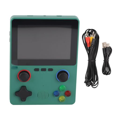 3.5in IPS Bildschirm Handheld Game Console, Dual 3D Joystick 11 integrierte Simulatorsretro Gaming-Konsole 32 GB Speicherkarte TV-Ausgangsspeicher Retro Game Stick von WOHPNLE